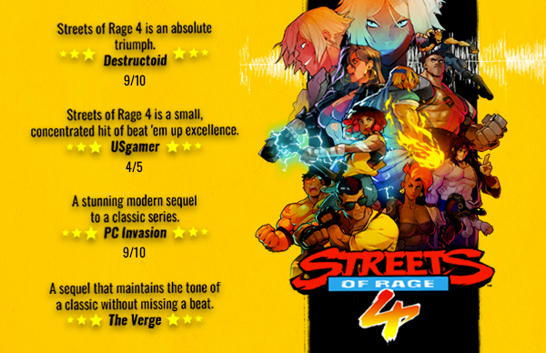 Streets of Rage 4 (for PC) Review