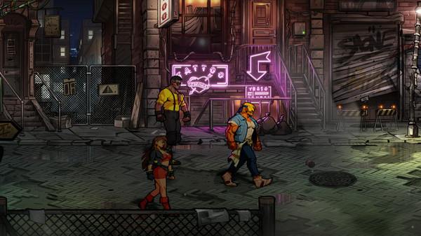 Streets of Rage 4 (Bare Knuckle) скриншот