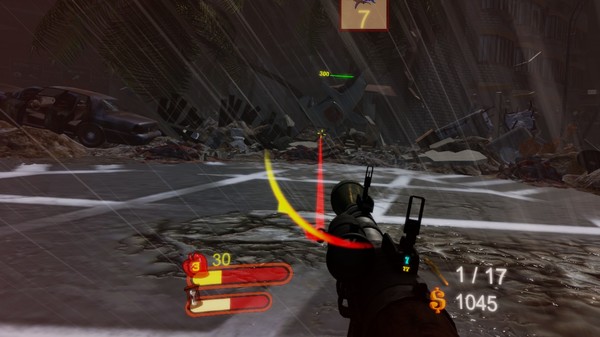 Скриншот из Sharknado VR: Eye of the Storm (Arcade Edition)