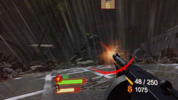 скриншот Sharknado VR: Eye of the Storm (Arcade Edition) 0