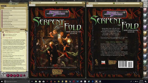 Fantasy Grounds - Serpent Amphora Cycle Book 1: Serpent in the Fold (PFRPG)