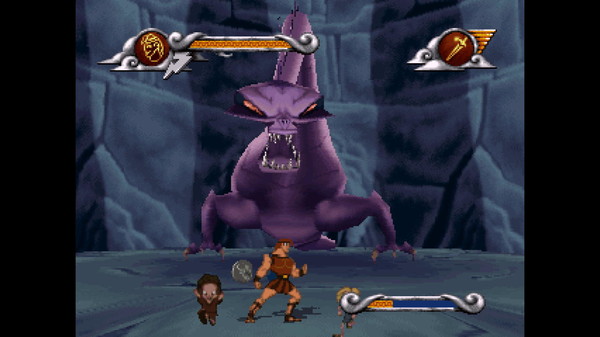 Disney's Hercules: The Action Game скриншот