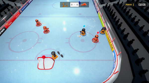 скриншот 3 on 3 Super Robot Hockey 5