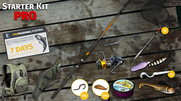 Professional Fishing: Starter Kit Pro for steam Professional Fishing: Starter Kit Pro for steam