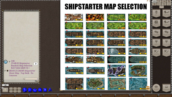 скриншот Fantasy Grounds - Meander's Map Pack: Shipstarter Ultimate Pack (Map Pack) 1