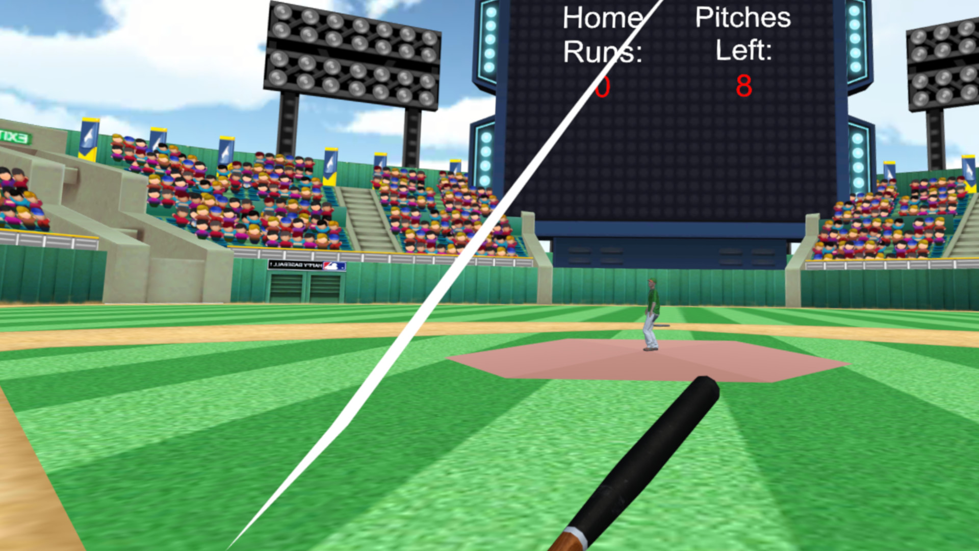 Oculus Quest 游戏《本垒板棒球》Home Plate Baseball