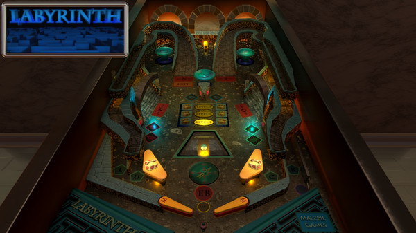 скриншот Malzbie's Pinball Collection - Labyrinth 1