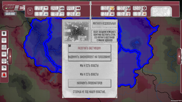 Скриншот из Collapse: A Political Simulator