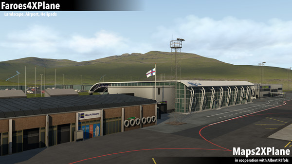 скриншот X-Plane 11 - Add-on: Aerosoft - Faroe Islands XP 0