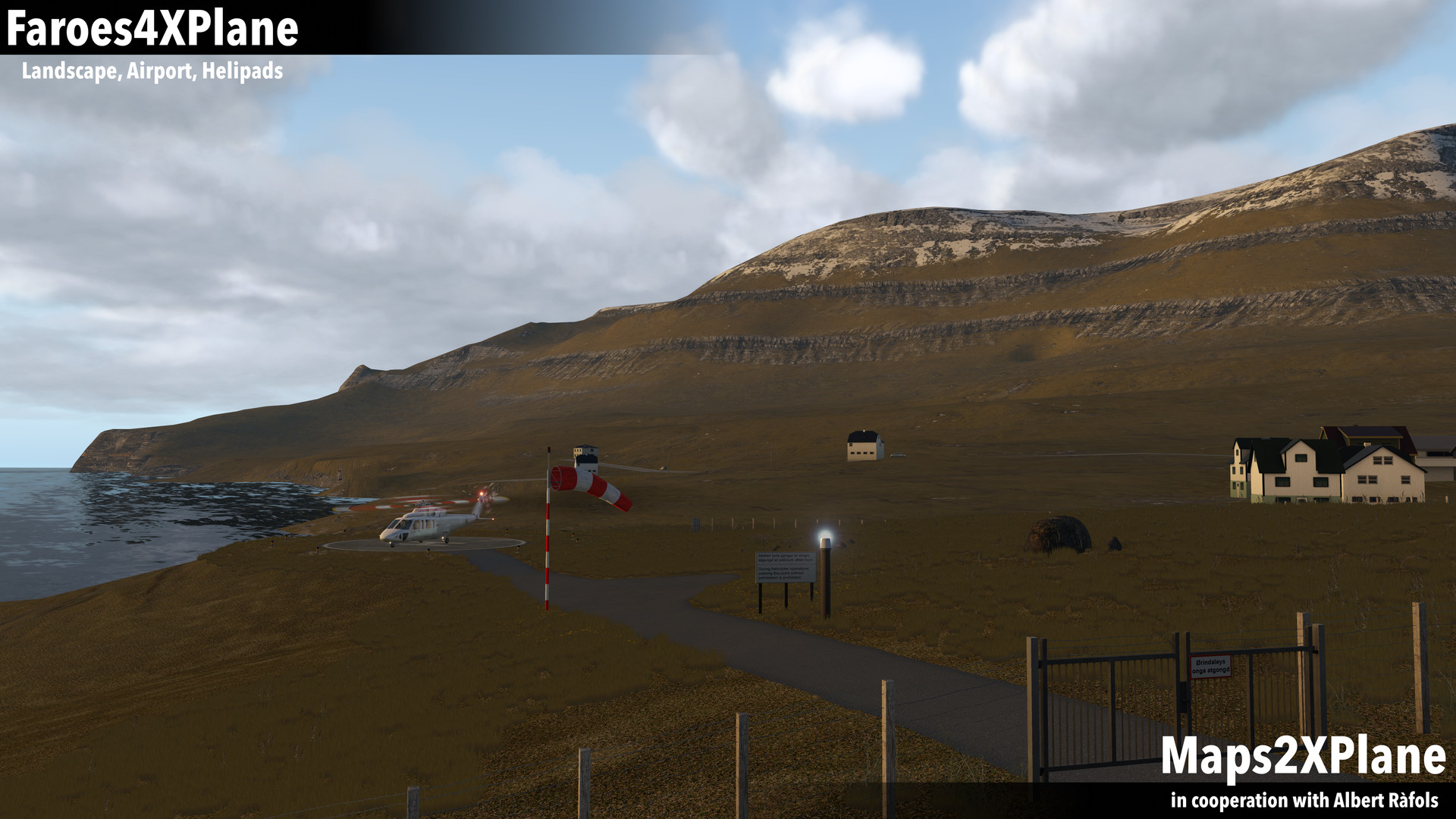 X-Plane 11 - Add-on: Aerosoft - Faroe Islands XP screenshot screenshot 8