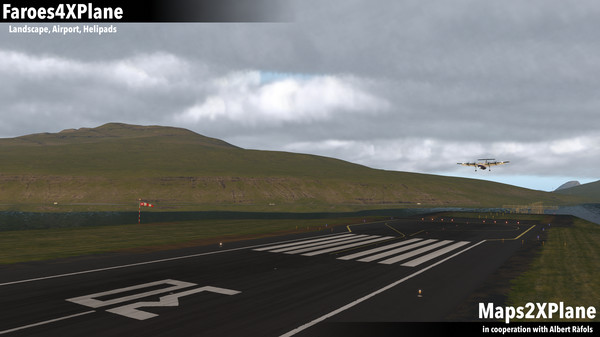 скриншот X-Plane 11 - Add-on: Aerosoft - Faroe Islands XP 1