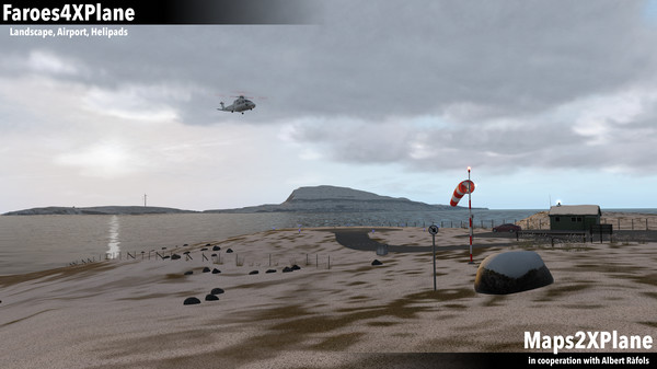 скриншот X-Plane 11 - Add-on: Aerosoft - Faroe Islands XP 2