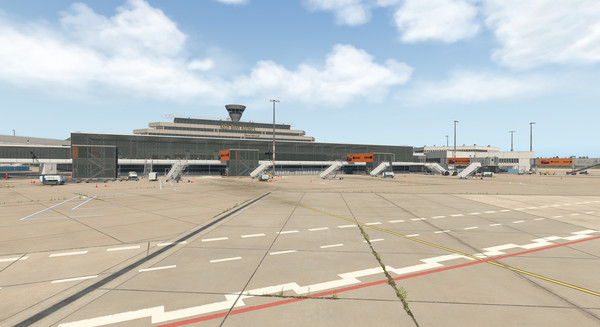 скриншот X-Plane 11 - Add-on: Aerosoft - Airport Köln/Bonn 0