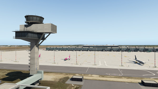 скриншот X-Plane 11 - Add-on: Aerosoft - Airport Berlin-Brandenburg 0