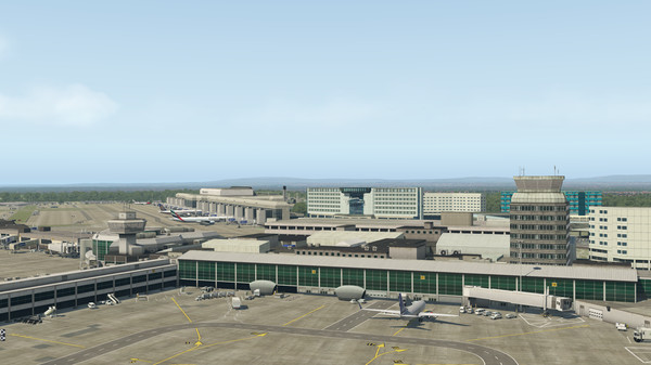 скриншот X-Plane 11 - Add-on: Aerosoft - Airport Manchester 0