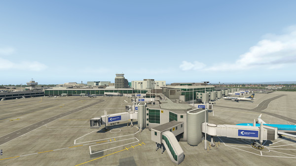 скриншот X-Plane 11 - Add-on: Aerosoft - Airport Manchester 3