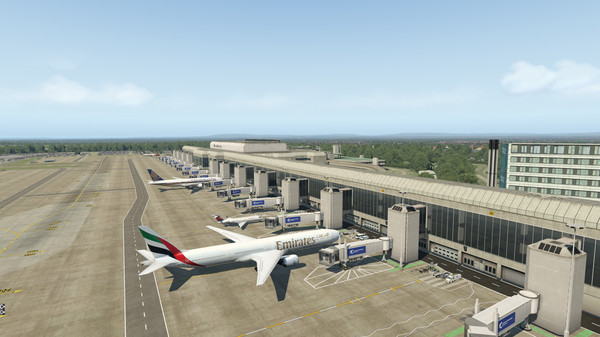 скриншот X-Plane 11 - Add-on: Aerosoft - Airport Manchester 2