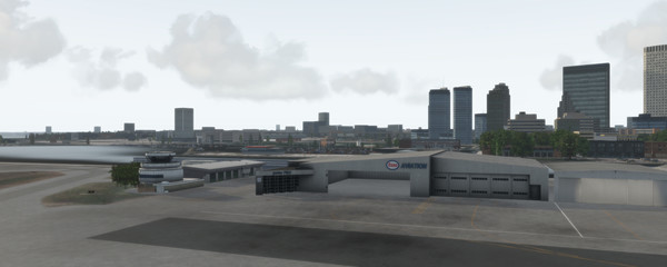 X-Plane 11 - Add-on: Skyline Simulations -  CYTZ - Billy Bishop Toronto City Airport
