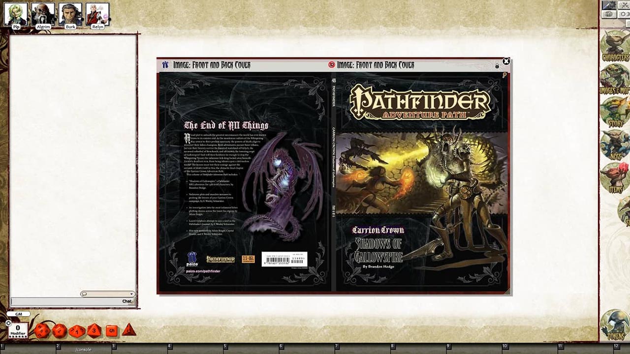 Fantasy Grounds - Pathfinder RPG - Carrion Crown AP 6: Shadows of Gallowspire (PFRPG) Featured Screenshot #1