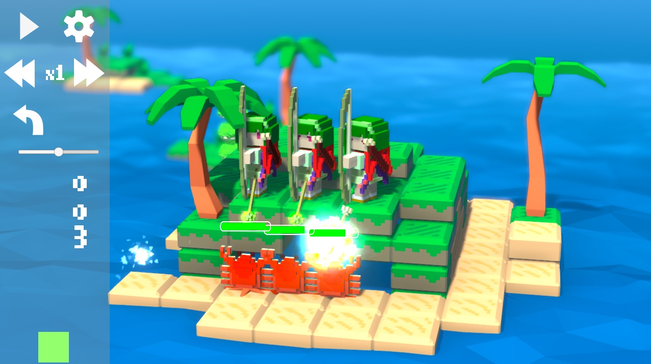 きりたんvsカニたん~ずんだもちを防衛せよ！~onSteam Demo #3