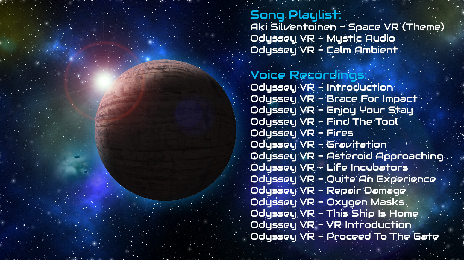 Odyssey Soundtrack #0
