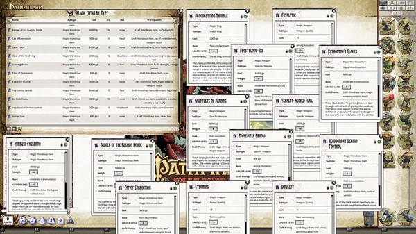 скриншот Fantasy Grounds - Pathfinder RPG - Monster Codex (PFRPG) 4
