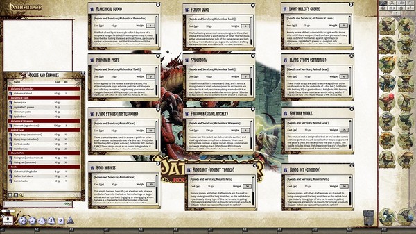 скриншот Fantasy Grounds - Pathfinder RPG - Monster Codex (PFRPG) 3