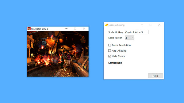 Lossless Scaling - Integer Scaling for Games-游戏截图