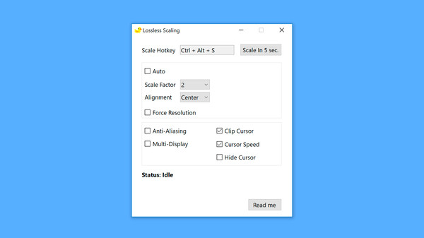 Lossless Scaling - Integer Scaling for Games-游戏截图