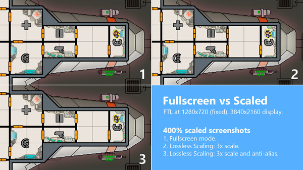 Lossless Scaling - Integer Scaling for Games-游戏截图