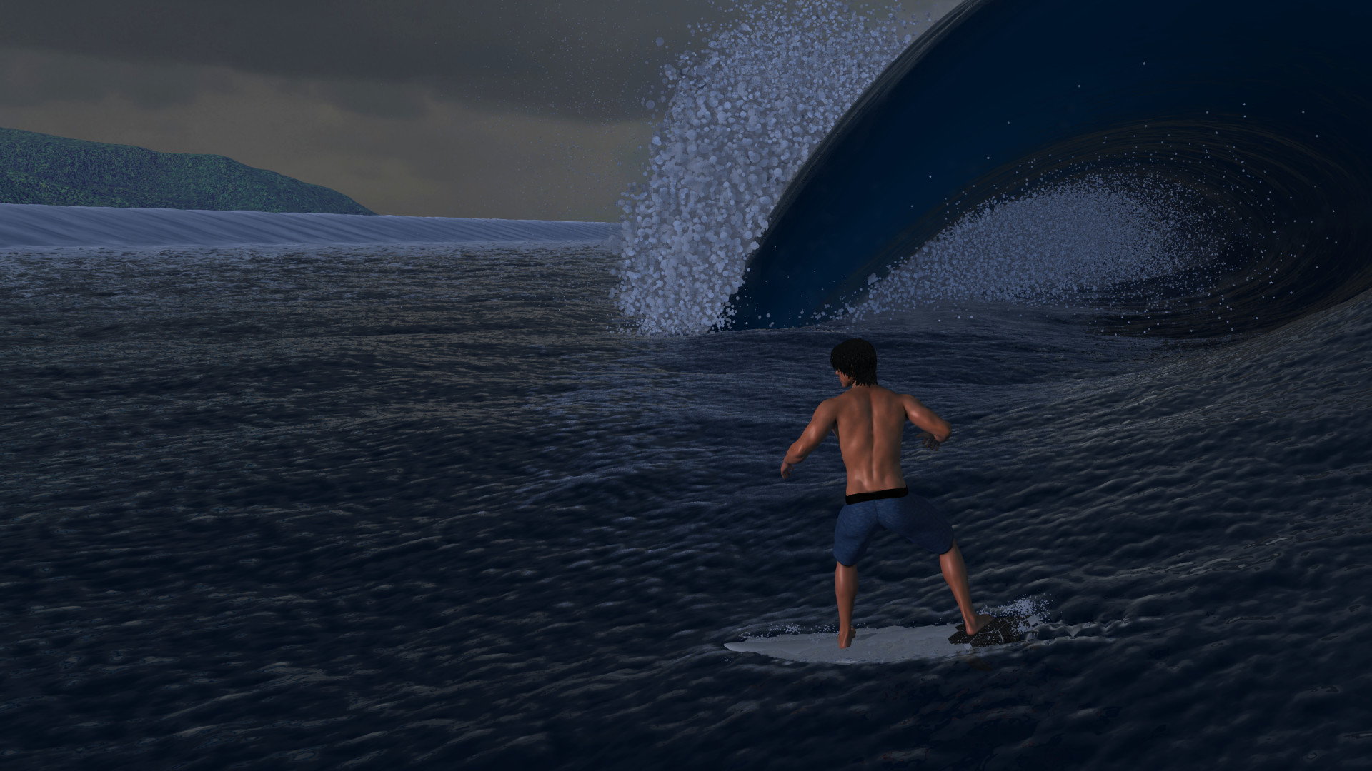 Virtual Surfing on Steam