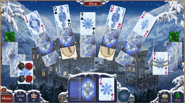 скриншот Jewel Match Solitaire Winterscapes 2