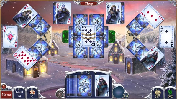 скриншот Jewel Match Solitaire Winterscapes 0