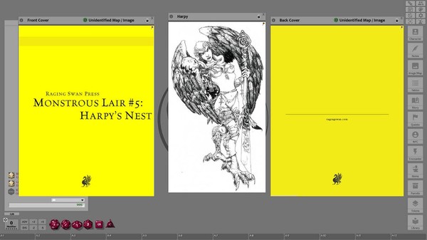 Fantasy Grounds - Monstrous Lair #5: Harpy’s Nest (Any Ruleset) for steam Fantasy Grounds - Monstrous Lair #5: Harpy’s Nest (Any Ruleset) for steam