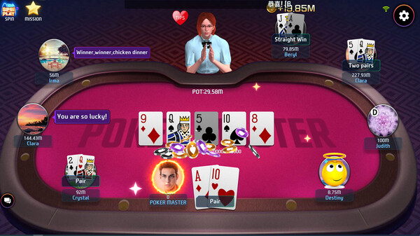 Screenshot of Poker Master