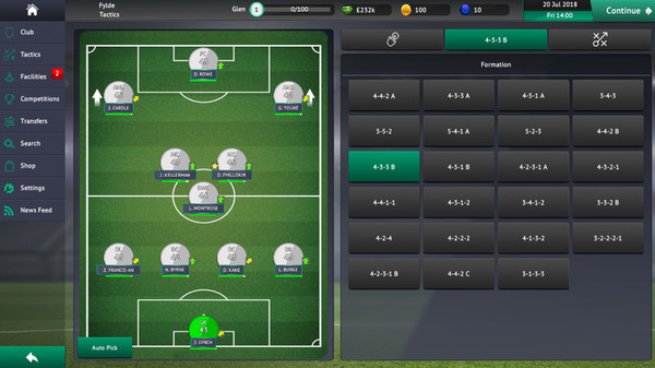скриншот Soccer Manager 2019 1