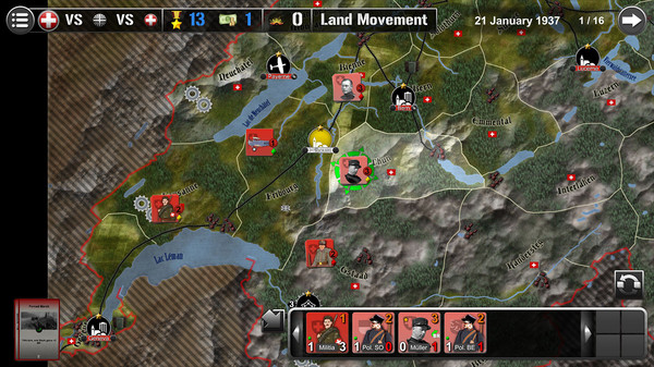 Wars Across The World: Switzerland 1937 for steam Wars Across The World: Switzerland 1937 for steam