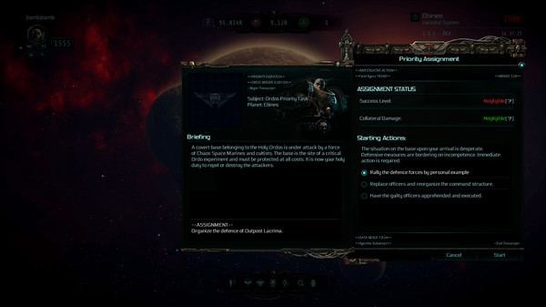 скриншот Warhammer 40,000: Inquisitor - Martyr - Occult Siege 0