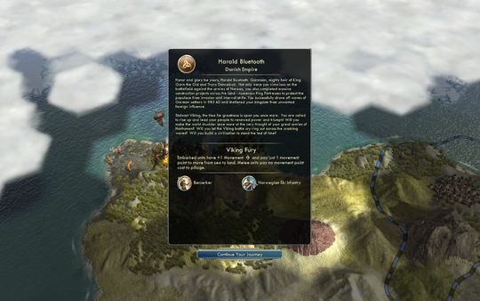 скриншот Civilization and Scenario Pack: Denmark - The Vikings 3