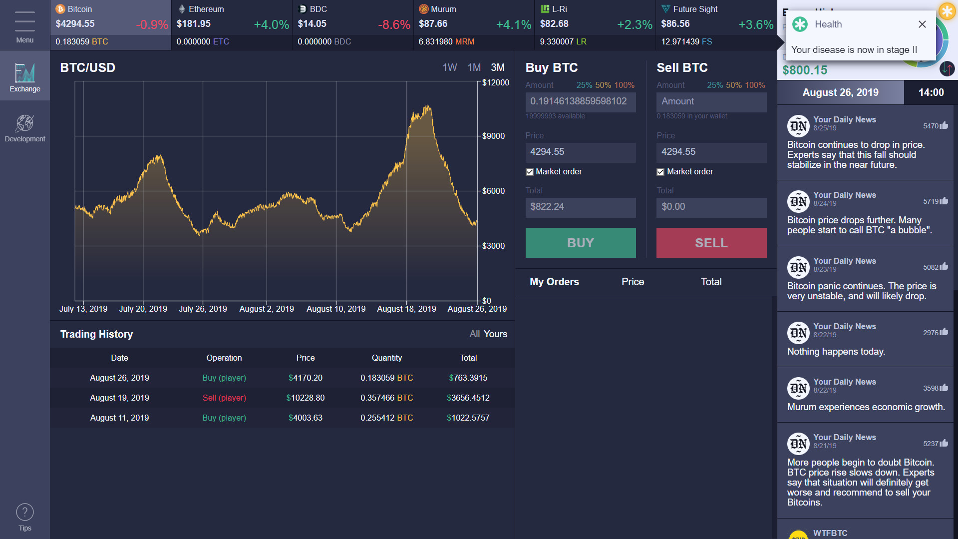 bitcoin trading simulator steam uždirbti pinigus parduodant bitcoin