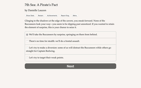 скриншот 7th Sea: A Pirate's Pact 0
