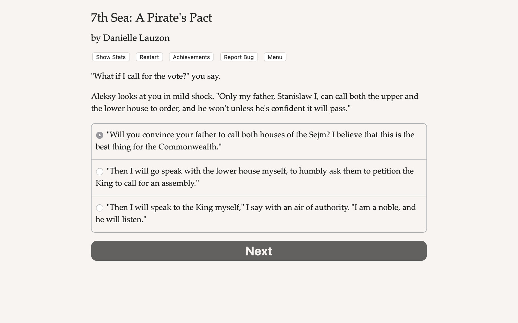 7th Sea: A Pirate's Pact Demo #5