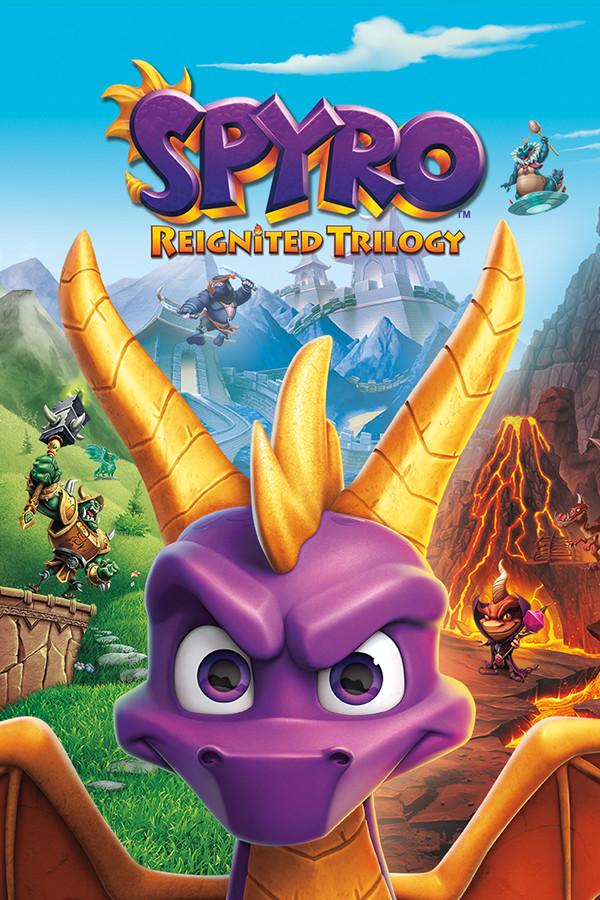 Spyro Reignited Trilogy cover art