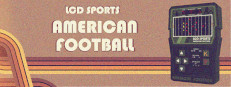 LCD Sports: American Football 게임 이미지