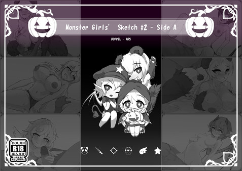 скриншот Monster Girl Sketch Vol.02A 0