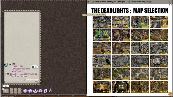 скриншот Fantasy Grounds - Meanders Map Pack: The Deadlights (Map Pack) 1