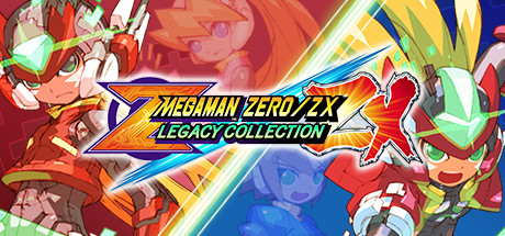 Steam header art for Mega Man Zero/ZX Legacy Collection