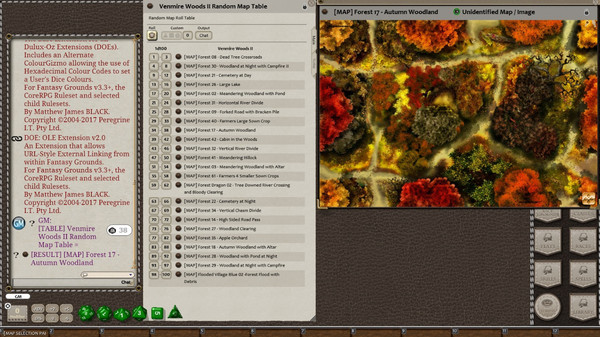 скриншот Fantasy Grounds - Meanders Map Pack: Venmire Woods II (Map Pack) 1