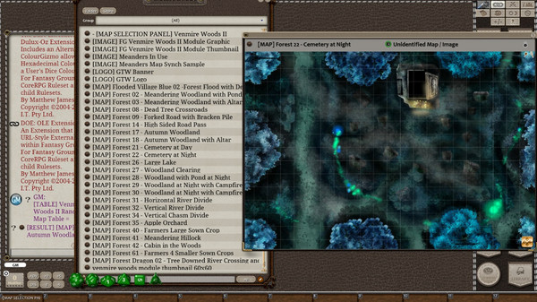 скриншот Fantasy Grounds - Meanders Map Pack: Venmire Woods II (Map Pack) 2