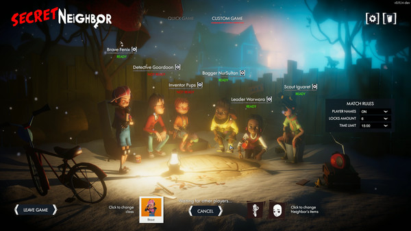 Скриншоты Secret Neighbor Beta 3